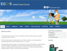 Tablet Screenshot of europeansurveyors.org